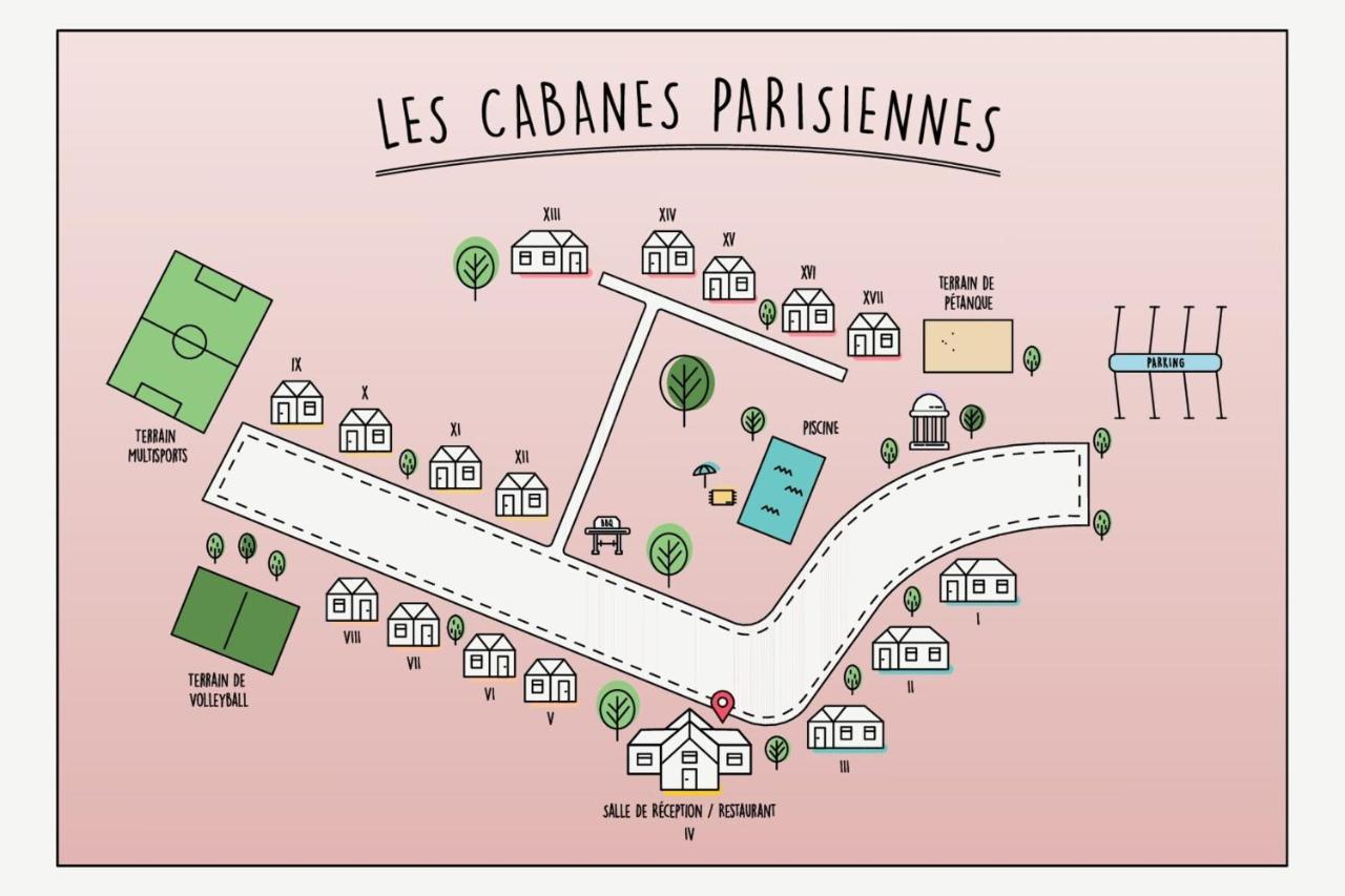 Les Cabanes Parisiennes - Chalets 1h30 from Paris - 62P Sainte-Geneviève-des-Bois Extérieur photo